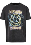 Upscale by Mister Tee Lithium Oversize Tee Dunkelrot/Rot/Braun/Mischfarben