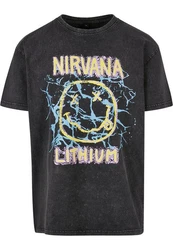 Upscale by Mister Tee Lithium Oversize Tee Dunkelrot/Rot/Braun/Mischfarben