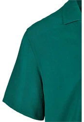 URBAN CLASSICS Langarmhemd Viscose Camp Shirt 
