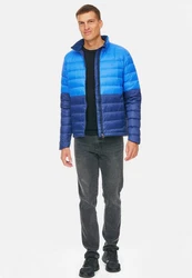 Jeff Green Leichtdaunenjacke Aidan Blau/Hellblau