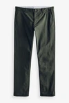 Next Bandeau-Bikini-Top Chinohose Slim Fit Chinohose mit Stretch Dunkelgrün/Khaki/Grün