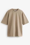 Next T-Shirt Oversized Fit T-Shirt Braun/Beige/Khaki
