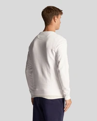 Lyle & Scott Sweatshirt Weiß/Grau/Creme/Gelb