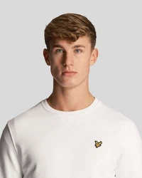 Lyle & Scott Sweatshirt Weiß/Grau/Creme/Gelb