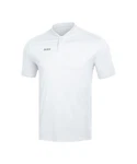 Jako Poloshirt Prestige Weiß/Grau