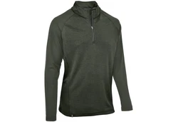 Maul Sport Longsleeve Schafjchl Dunkelgrün/Grün