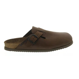 Nathan, Clog, Dark Brown, Scratch 3451 (Nubukleder) N521 Clog
