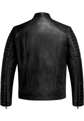 Amaci&Sons Lederjacke EUCLID Herren Biker Jacke 