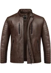 Amaci&Sons Lederjacke EUCLID Herren Biker Jacke 