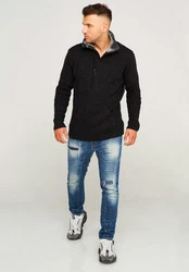 Carisma Strickpullover CRSORTLAND Troyer Schwarz