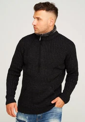 Carisma Strickpullover CRSORTLAND Troyer Schwarz