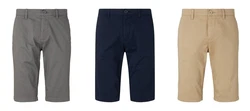 TOM TAILOR Shorts Satin Stretch Chino 