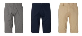 TOM TAILOR Shorts Satin Stretch Chino 