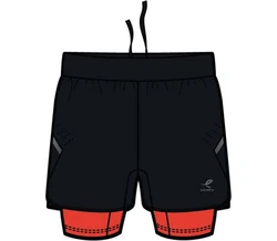Energetics He.-Shorts Striko III SCHWARZ/ROT