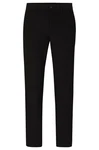 BOSS Herren Hose COMMUTER Regular Fit Grün