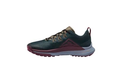 Nike Pegasus Trail 4 Trail Laufschuh Dunkelgrün/Grün/Dunkelrot