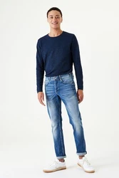 Garcia 5-Pocket Jeans Rocko Blau/Dunkelblau