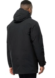 Jack Wolfskin Funktionsparka KOENIGSBAU Winterjacke Schwarz/Dunkelgrau/Grau