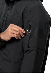 Jack Wolfskin Funktionsparka KOENIGSBAU Winterjacke Schwarz/Dunkelgrau/Grau