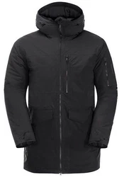 Jack Wolfskin Funktionsparka KOENIGSBAU Winterjacke Schwarz/Dunkelgrau/Grau