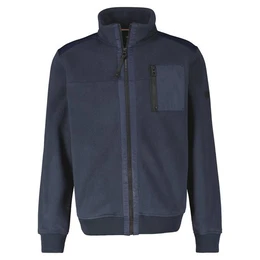 Sweater mit Reiverschluss-Brusttasche