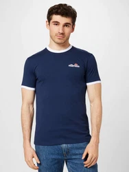 Ellesse T-Shirt Meduno Tee dunkelblau/rot/weiß
