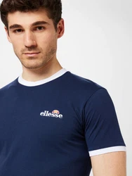 Ellesse T-Shirt Meduno Tee dunkelblau/rot/weiß