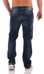 Diesel Herren Jeans Larkee Regular Straight Dunkelblau/Blau