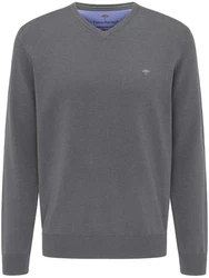 FYNCH-HATTON Pullover und Langarmhemd SFPK211 Dunkelgrau/Grau/Hellgrau