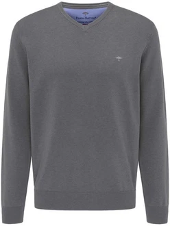 FYNCH-HATTON Pullover und Langarmhemd SFPK211 Dunkelgrau/Grau/Hellgrau FYNCH-HATTON Pullover und Langarmhemd SFPK211 Dunkelgrau/Grau/Hellgrau