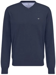 FYNCH-HATTON Pullover und Langarmhemd SFPK211 blaumeliert/wei