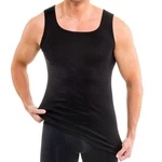 HERMKO Unterhemd Herren Tank Top 16025 Schwarz/Rot/Dunkelblau
