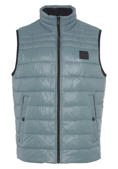 BOSS ORANGE Steppweste Odeno Blau/Grau/Hellblau BOSS ORANGE Steppweste Odeno Blau/Grau/Hellblau