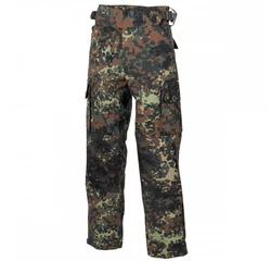 MFH Cargohose Kommandohose Smock HighDefence flecktarn