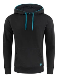 riverso Kapuzenpullover Herren Hoodie RIVSandro Regular Fit Türkis/Schwarz/Blau/Dunkelblau