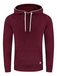 riverso Kapuzenpullover Herren Hoodie RIVSandro Regular Fit Dunkelrot/Bordeaux/Rot/Rosa