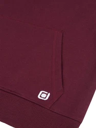 riverso Kapuzenpullover Herren Hoodie RIVSandro Regular Fit Dunkelrot/Bordeaux/Rot/Rosa