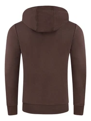 riverso Kapuzenpullover Herren Hoodie RIVSandro Regular Fit Orange/Dunkelbraun/Braun/Grau