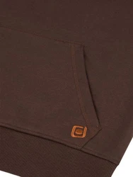 riverso Kapuzenpullover Herren Hoodie RIVSandro Regular Fit Orange/Dunkelbraun/Braun/Grau