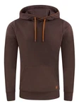 riverso Kapuzenpullover Herren Hoodie RIVSandro Regular Fit Orange/Dunkelbraun/Braun/Grau riverso Kapuzenpullover Herren Hoodie RIVSandro Regular Fit Orange/Dunkelbraun/Braun/Grau