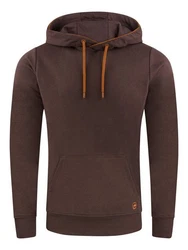 riverso Kapuzenpullover Herren Hoodie RIVSandro Regular Fit Orange/Dunkelbraun/Braun/Grau