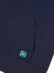 riverso Kapuzenpullover Herren Hoodie RIVSandro Regular Fit Dunkelblau/Hellblau/Blau
