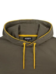 riverso Kapuzenpullover Herren Hoodie RIVSandro Regular Fit Dunkelgrün/Khaki