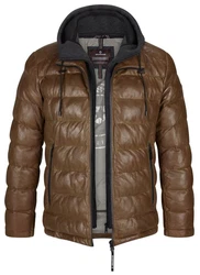 Milestone Lederjacke MSCallisto Khaki/Braun/Beige/Dunkelbraun/Dunkelgrün