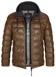 Milestone Lederjacke MSCallisto Khaki/Braun/Beige/Dunkelbraun/Dunkelgrün