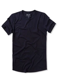 Yazubi T-Shirt Max Shaped Long Tee Dunkelblau
