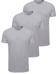 Yazubi T-Shirt Max Shaped Long Tee Grau/Hellgrau