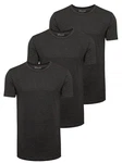 Yazubi T-Shirt Max Shaped Long Tee Dunkelgrau/Grau
