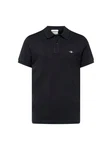 Gant Poloshirt REGULAR SHIELD Schwarz