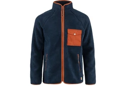 Fjällräven Fleecejacke Vardag Dunkelblau/Hellblau